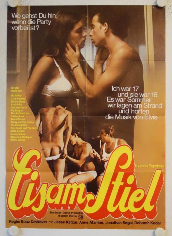 Eis am Stiel originales deutsches Filmplakat
